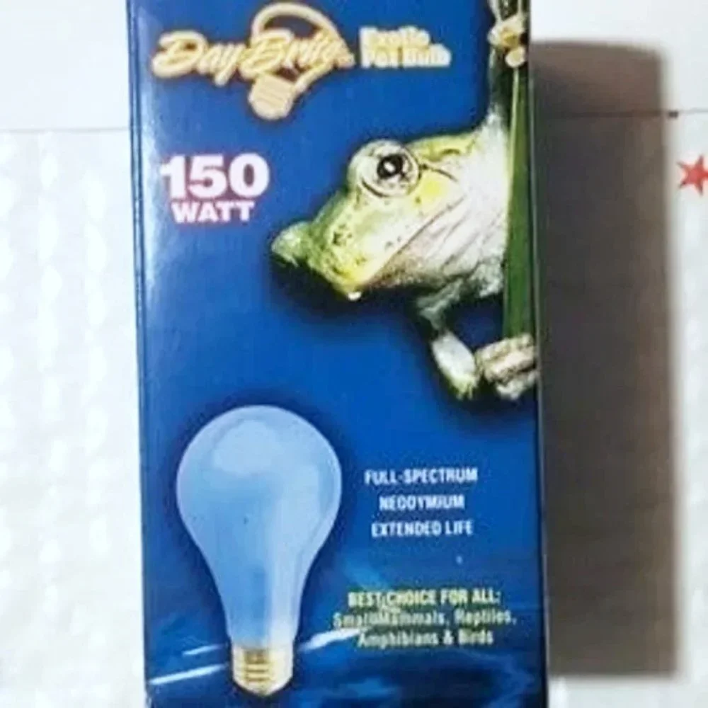 [NEW] PLT Day Brite 150W A21 Frost Neodymium Pet Heat Full Spectrum Light Bulb